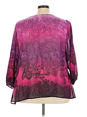 Avenue Studio 3/4 Sleeve Blouse (view 2)