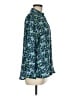 J.Crew Paisley Blue Long Sleeve Blouse Size 6 - photo 4
