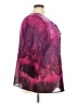 Avenue Studio 100% Polyester Purple 3/4 Sleeve Blouse Size 28 - photo 4