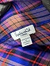 Splendid 100% Rayon Plaid Blue Long Sleeve Button-Down Shirt Size XS - photo 7