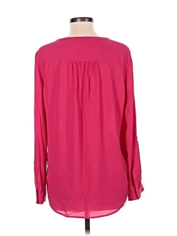 New York & Company Long Sleeve Blouse (view 2)