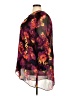 Catherines 100% Polyester Floral Purple 3/4 Sleeve Blouse Size 3X - photo 5