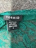 Torrid Green Short Sleeve Blouse Size 4X Plus (4) - photo 7