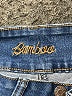 Bamboo Solid Blue Jeans Size 3 - photo 7