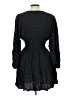 Gap 100% Rayon Polka Dots Black Casual Dress Size L - photo 2