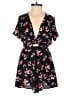 Lulus Floral Black Romper Size S - photo 1