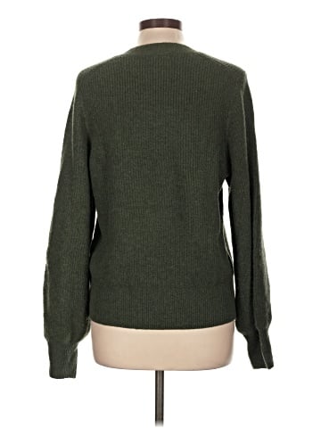 Madewell Melwood Square-Neck Pullover Sweater in Coziest Yarn (view 2)