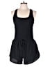 Fabletics Solid Black Romper Size L - photo 1