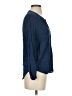 Lulus 100% Rayon Blue Long Sleeve Blouse Size S - photo 4