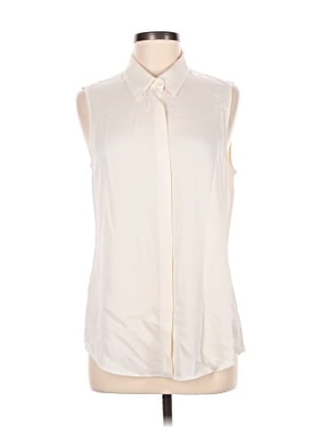Theory Sleeveless Silk Top (view 1)