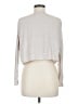 Theory Silver Long Sleeve Blouse Size S - photo 2