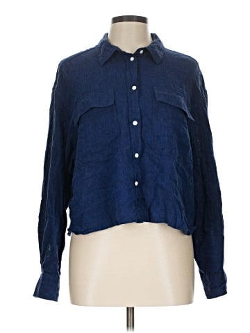 Gap Long Sleeve Button-Down Shirt (view 1)