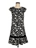 BCBGMAXAZRIA Polka Dots Black Casual Dress Size M - photo 1