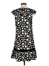BCBGMAXAZRIA Polka Dots Black Casual Dress Size M - photo 2