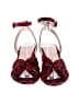 CAbi Animal Print Red Sandals Size 9 - photo 2