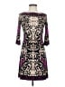 Donna Morgan Paisley Purple Cocktail Dress Size 4 (petite) - photo 1