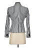 Banana Republic Stripes Gray Blazer Size 2 Petite - photo 2