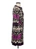 Donna Morgan Paisley Purple Cocktail Dress Size 4 (petite) - photo 4