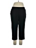 Purejill Solid Black Active Pants Size XL Petite - photo 1