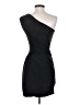 Soprano Solid Black Cocktail Dress Size XS - photo 2
