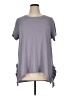 Cupio Gray Short Sleeve Top Size 1X - photo 1