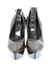 Jil Sander Graphic Gray Heels Size EU 39 1/2 - photo 2
