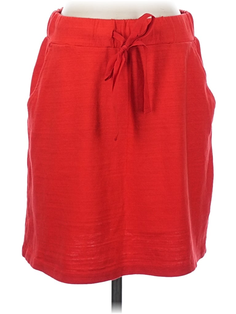 Pre-owned Ann Taylor Loft Casual Skirt In Red