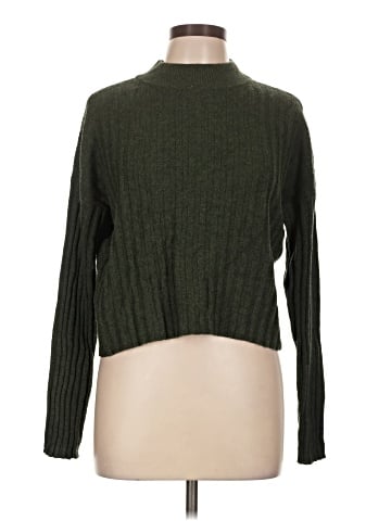 Madewell Mockneck Crop Sweater (view 1)