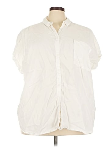 Cloth & Stone x Anthropologie Short Sleeve Blouse (view 1)