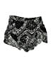 Honey Punch 100% Rayon Paisley Black Shorts Size M - photo 1