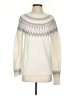 Boden Chevron-herringbone Ivory Pullover Sweater Size S - photo 1