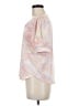 Democracy Pink Short Sleeve Blouse Size M - photo 5