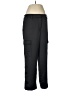Ann Taylor LOFT 100% Polyester Black Cargo Pants Size 8 - photo 1
