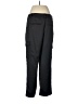 Ann Taylor LOFT 100% Polyester Black Cargo Pants Size 8 - photo 2
