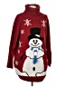 Unbranded 100% Acrylic Red Pullover Sweater Size L - photo 1