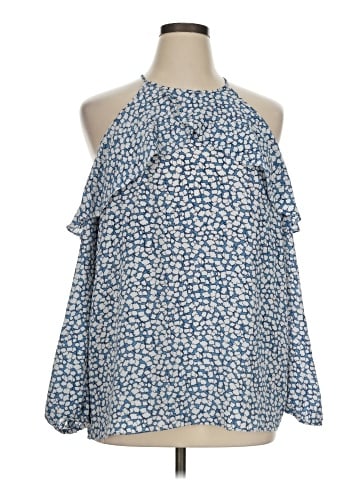 MICHAEL Michael Kors Sleeveless Blouse (view 1)
