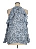 MICHAEL Michael Kors Blue Sleeveless Blouse Size XL - photo 2