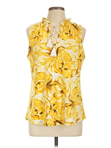 White House Black Market Sleeveless Blouse (view 1)