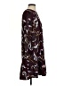 Halogen 100% Polyester Paisley Brown Casual Dress Size S - photo 4