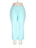D&Co. Solid Blue Casual Pants Size 10 - photo 1