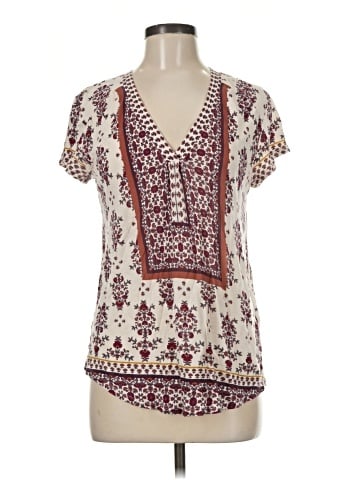 Lucky Brand Short Sleeve Blouse (view 1)