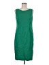 Kasper Solid Green Cocktail Dress Size 8 - photo 1