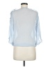 Zara Blue 3/4 Sleeve Blouse Size XS - photo 2
