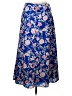 Vestique 100% Polyester Floral Blue Formal Skirt Size L - photo 2