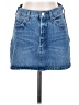 Denim Forum 100% Cotton Blue Denim Skirt Size 24 waist - photo 1