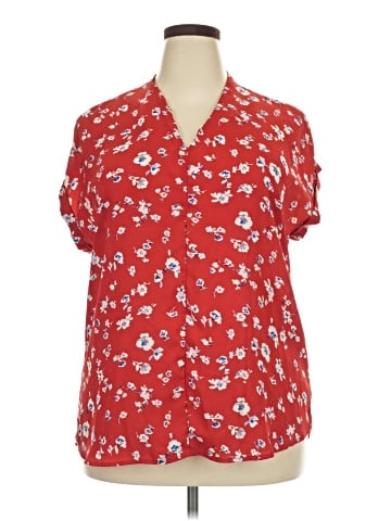 Pleione Short Sleeve Blouse (view 1)