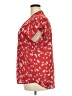 Pleione Red Short Sleeve Blouse Size XXL - photo 5