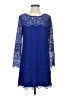 Max Studio 100% Polyester Blue Cocktail Dress Size S - photo 1
