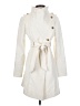 Guess Ivory Wool Coat Size S - photo 1