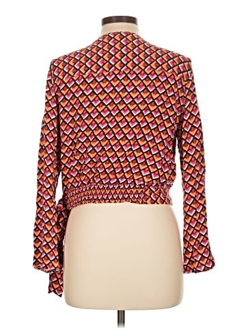 Diane von Furstenberg Long Sleeve Blouse (view 2)